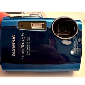 Olympus Stylus Tough Blue Digital Camera